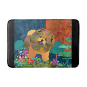 STÜCKCHEN Chow-Chow Kiste oder Badmatte Badematte (Vorderseite)