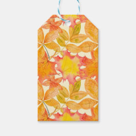 STÜCKE DER ORANGE FALL-AUTUMNSTÜCKE GESCHENKANHÄNGER