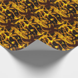 Stücke oder Bagasse aus getrockneter Mandarine Geschenkpapier