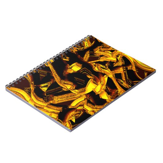 Stücke oder Bagasse aus getrockneter Mandarine Notizblock (Linke Seite)