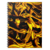 Stücke oder Bagasse aus getrockneter Mandarine Notizblock (Vorderseite)