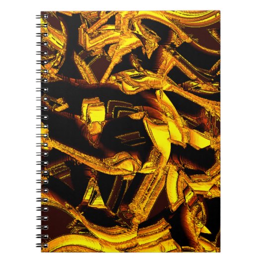 Stücke oder Bagasse aus getrockneter Mandarine Notizblock (Vorderseite)