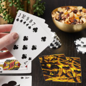 Stücke oder Bagasse aus getrockneter Mandarine Spielkarten (In Situ)