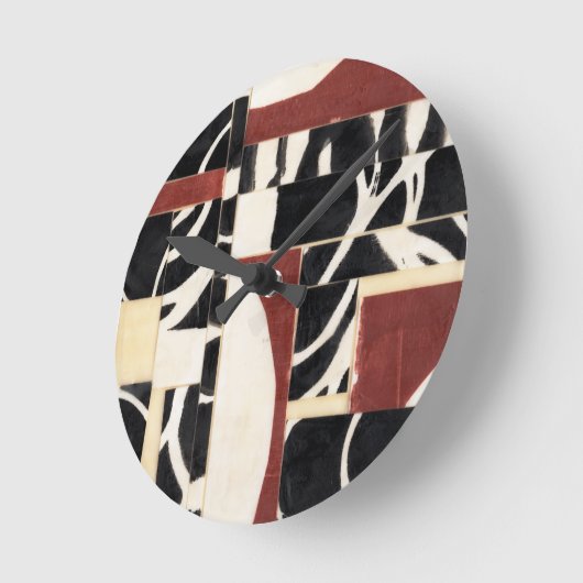 Stücke u. Teile I Runde Wanduhr (Winkel)