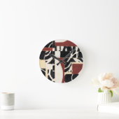 Stücke u. Teile I Runde Wanduhr (Zuhause)