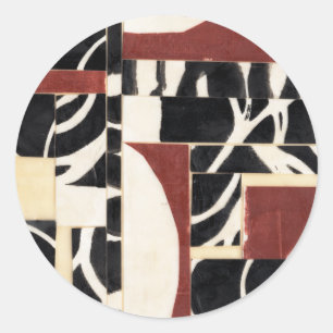 Stücke u. Teile I Runder Aufkleber