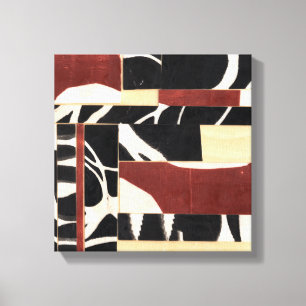 Stücke u. Teile II Leinwanddruck