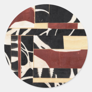 Stücke u. Teile II Runder Aufkleber