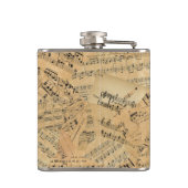 Stücke Vintager Musik POMVa Flachmann (Rückseite)