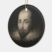 Stückeschreiber William Shakespeare durch Keramik Ornament (Links)