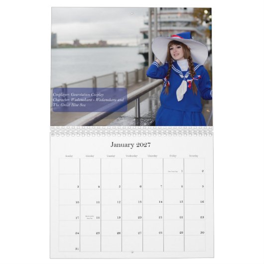 Stuckey Medien Cosplay Kalender 2015 (Jan 2027)