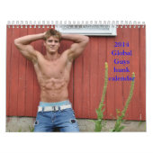 Stückkalender mit 2014 globaler Typen Kalender (Titelbild)
