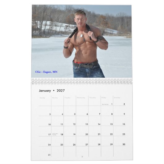 Stückkalender mit 2014 globaler Typen Kalender (Jan 2027)