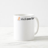 Stuckoverflow Präzises Logo Kaffeetasse (VorderseiteRechts)