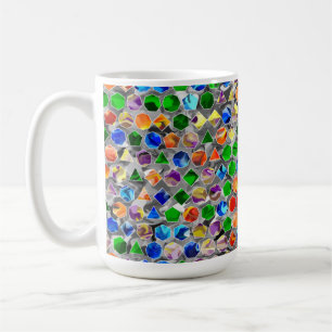 Stückweise Polygone Wirbel 0,44l Tasse