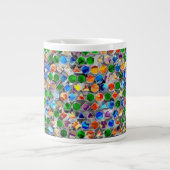 Stückweise Polygone Wirbel 20oz Tasse (Vorderseite)
