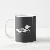 Stud Canadian Wolf Bird Funny Loon Humor  Kaffeetasse (Links)