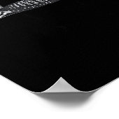 Stud Canadian Wolf Bird Lgbt Hockey  Poster (Ecke)