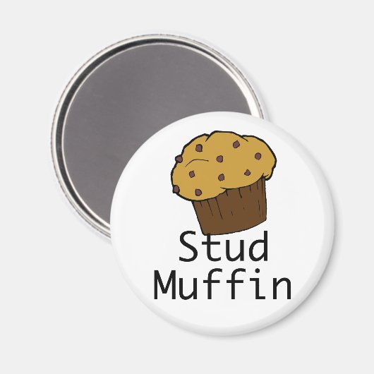 Stud Muffin Boy Magnet (Vorderseite/Rückseite)