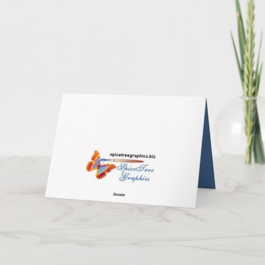 Stud Muffin Feiertagskarte (Rückseite)