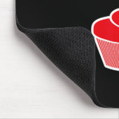 Stud Muffin Frohe Valentinstag Passende Kunst Prin Mousepad (Ecke)