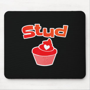 Stud Muffin Frohe Valentinstag Passende Kunst Prin Mousepad