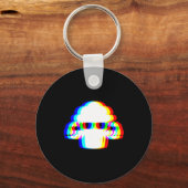 Stud Muffin Funny Muffin Varwave Edm Cyber Glitch  Schlüsselanhänger (Vorderseite)
