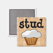 Stud Muffin Magnet (Vorderseite/Rückseite)