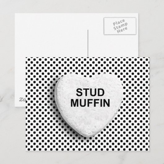 STUD MUFFIN POSTKARTE (Vorne/Hinten)