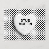 STUD MUFFIN POSTKARTE (Vorderseite)