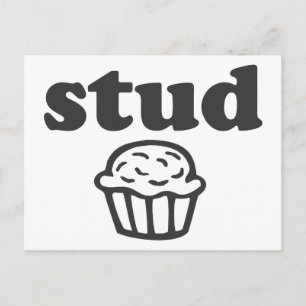 Stud Muffin Postkarte