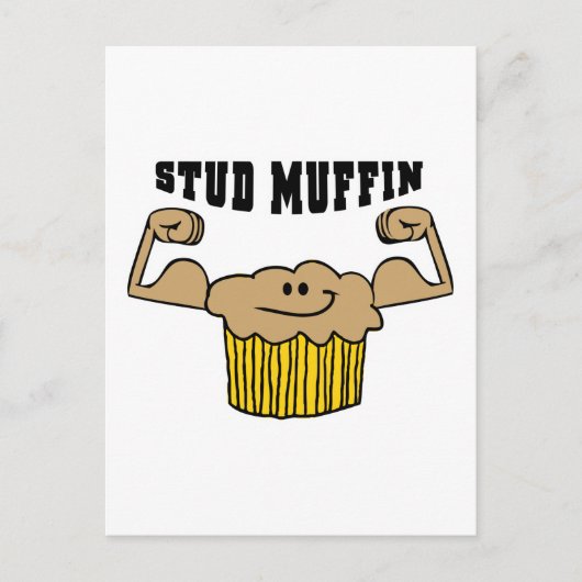 Stud Muffin Postkarte (Vorderseite)