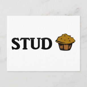 Stud Muffin Postkarte