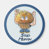 Stud Muffin Spaß Magnet (Vorne)