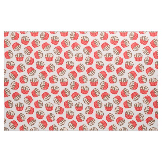 Stud Muffin Valentine Fabric Stoff (Fat Quarter (45,7 x 55,9 cm))
