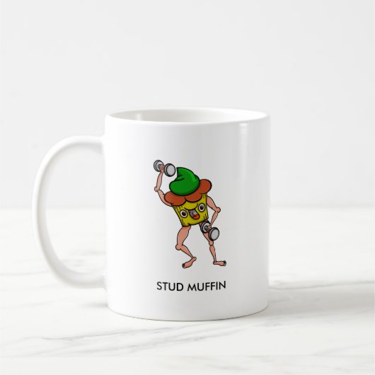 Stud Muffin Weight Lifting Kaffeetasse (Links)