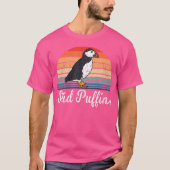 Stud Puffin Funny Animal Lovers T-Shirt (Vorderseite)