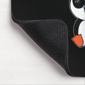 Stud Puffin Funny Bird Mousepad (Ecke)