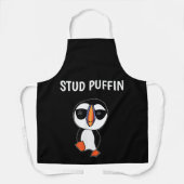 Stud Puffin Funny Bird Schürze (Vorderseite)