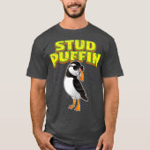 Stud Puffin Funny Seabird Stud Muffin Bird T-Shirt (Vorderseite)
