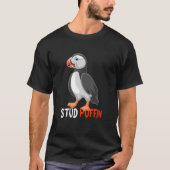 Stud Puffin - Niedlich Puffin T-Shirt (Vorderseite)