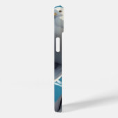 Student Anime Mit Monogramm Case - Mate iPhone Cas (Rückseite / Rechts)