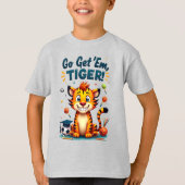 Student Athlete Tiger T-Shirt (Vorderseite)