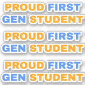 Student Aufkleber (Vorderseite)