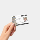 Student-Ausweis Buchstapel Abzeichen Ausweis (Handheld)