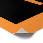 Student Banjo Player Poster (Ecke)