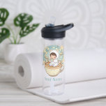 Student Cat Water Bottle Personalized Back School Trinkflasche<br><div class="desc">Practical cat water bottle perfect for school,  campus,  and study sessions. A personalized bottle that keeps students hydrated during busy days.</div>