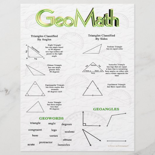 Student Copy GeoMath Flyer (Vorne)