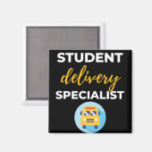 Student Delivery Specialist Magnet (Vorderseite/Rückseite)