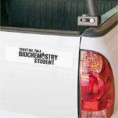 Student der Biochemie Autoaufkleber (Auf Lkw)